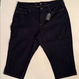 St. John's Bay Women's Black Jean Shorts